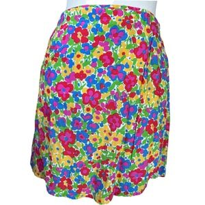 FAITHFULL THE BRAND Lucio Wrap Mini Skirt‎ La Fortuna Floral Size 6 NWT